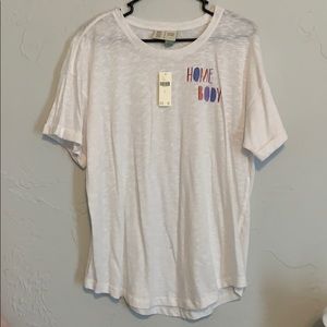 White Anthropologie T-Shirt!